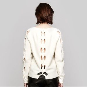 Anthropologie Tess Giberson Cashmere Sweater XS